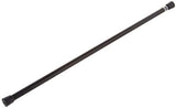 Rod Desyne SPT-R-18-2 7/16" Round Spring Tension Rod 18"-28", Black, 18-28"