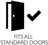 Design House 791665 Single Cylinder 2-Way Adjustable Deadbolt, ANSI Grade 3, Oil Rubbed Bronze