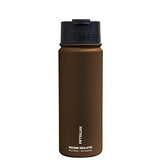 Fifty/Fifty 12oz, Double Wall Vacuum Insulated CafÃ© Water Bottle, Stainless Steel, Flip Cap w/ Wide Mouth, Lime Green, 12oz/354ml