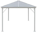 Christopher Knight Home 303382 Halley Outdoor 10 x 10 Foot Gazebo, White