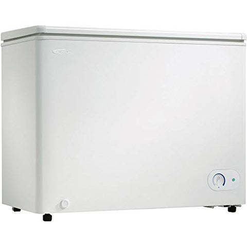 Danby 7.2 Cubic Feet Chest Freezer with Energy Efficient Foam Insulated Cabinet and Lid, White
