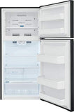 Frigidaire FFHT1425VB 28 Inch Freestanding Top Freezer Refrigerator (Black)