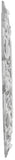 Ekena Millwork CM17PR Preston Ceiling Medallion, 17 1/2"OD x 4"ID x 1"P (Fits Canopies up to 4"), Factory Primed