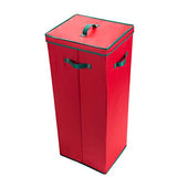 Elf Stor M050803 Wrapping Paper Storage Box with Lid & Carrying Handles44; Red