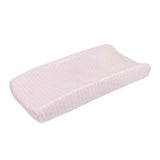 NoJo Sugar Reef Mermaid Super Soft Changing Pad Cover, Pink, White