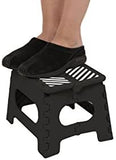 Simplify Folding Step Stool-Lightweight, Sturdy and Safe, Carrying Handle, Easy to Open, for Kitchen, Bathroom, Bedroom, Kids or Adults