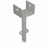 Simpson Strong Tie EPB44HDG 1 1 1 Hot-Dip Galvanized 12-Gauge 4x4 Elevated Post Base