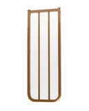 Cardinal Gates Extension for Outdoor Child Safety Gate, Brown, 10.5"