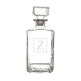 Cathy's Concepts Personalized Whiskey Decanter, Letter Z