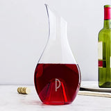 Cathy's Concepts Personalized Aerating Wine Decanter, Letter P