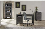 Realspace DeJori 51"W Writing Desk, Charcoal