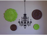 Ekena Millwork Plymouth Ceiling Medallion, 16 3/4"OD x 1 3/8"P (Fits Canopies up to 1 5/8"), Factory Primed