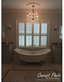 Ekena Millwork CM07OD Odessa Ceiling Medallion, 7 1/2"OD x 1 1/8"P (Fits Canopies up to 2 1/2"), Primed