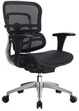 WorkPro 12000 Mesh Series Ergonomic Mid-Back Manager's Chair, Black/Chrome