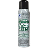 Simple Green 19010 Foaming Crystal Industrial Cleaner/Degreaser, 20oz Aerosol Can