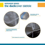 Duck Covers-A1C264 Defender Car Cover for Sedans up to 22' - Gray/Light Blue