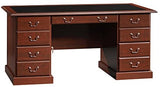 Sauder Heritage Hill Executive Desk, Classic Cherry Finish