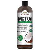 Windmill USDA Certified Organic MCT Oil from Pure Coconut Oil, 32 Ounces