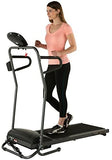 Fitness Reality Tre5000 Compact Folding Electric Treadmill with Heart Pulse