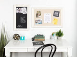 DesignOvation Beatrice Framed Pinboard, 23X29, Rustic Brown