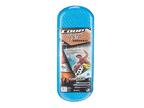 Coop Hydro Subskate Underwater Skateboard - Aqua, Blue, White, and Orange