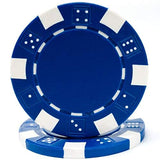Trademark Poker 50 Striped Chip, 11.5gm, Gray
