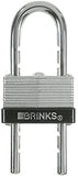 BRINKS 172-40061 40mm Laminated Steel Padlock with Adjustable Shackle