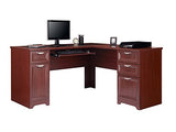 Realspace Magellan Collection L-Shaped Desk, Classic Cherry Item # 475958