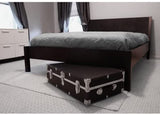 Mercury Luggage Seward Under the Bed Wheeled Storage Footlocker, 31" in Black