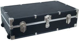 Mercury Luggage Seward Under the Bed Wheeled Storage Footlocker, 31" in Black