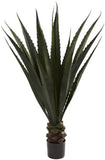 Nearly Natural 6768 Giant Agave Plant, 52-Inch, Green