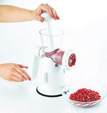 Paderno World Cuisine Meat and Vegetable Grinder, 9 1/2in, White