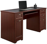 Realspace Magellan Collection Managers Desk, Classic Cherry Item # 281901