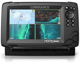Lowrance HOOK Reveal 7x TripleShot - 7-inch Fish Finder with TripleShot Transducer, GPS Plotter