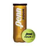 Penn Tour - Extra Duty Felt Hard Court Tennis Ball Cans in Multi-Packs, 3 Balls Per Can (10 Cans)