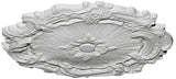 Ekena Millwork Plymouth Ceiling Medallion, 16 3/4"OD x 1 3/8"P (Fits Canopies up to 1 5/8"), Factory Primed