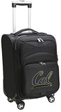 Denco NCAA California Golden Bears Domestic Carry-On Spinner, 20-Inch, Black