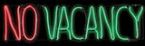 Vintage Style Light Glow No Vacancy Sign Horror Halloween Decoration