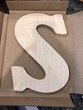 UNFINISHEDWOODCO G30+1 Unfinished Wood Letter Large Monogrammed Y, 15"