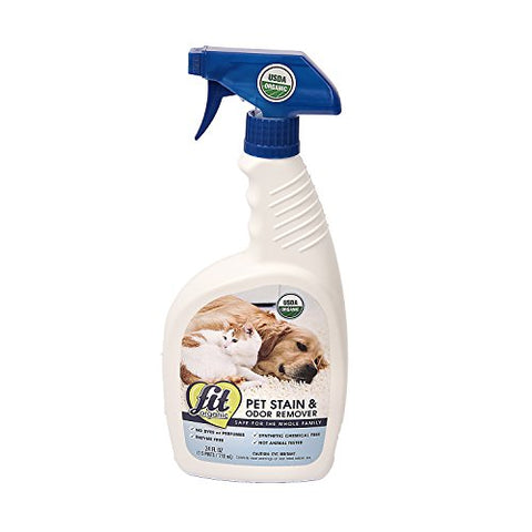 Fit Organic Pet Stain Odor Remover, 24 Ounce