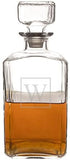 Cathy's Concepts Personalized Whiskey Decanter, Letter W