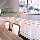Ekena Millwork PNL08X08AS-01 8"W x 8"H x 1/2"P Ashford Molded Classic Wainscot Wall Panel