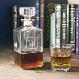 Cathy's Concepts Personalized Whiskey Decanter, Letter W