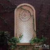 Ekena Millwork CM09MA Maria Ceiling Medallion, 9 5/8"OD x 1 1/8"P (Fits Canopies up to 1 3/4"), Factory Primed