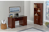 Realspace Magellan Collection Managers Desk, Classic Cherry Item # 281901
