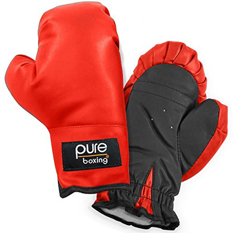 Pure Boxing Youth Kids Boxing Gloves - Red