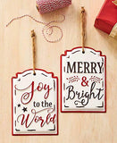 Ltd. Set of 2 Oversized Enamel Ornaments