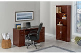 Realspace Magellan Collection Managers Desk, Classic Cherry Item # 281901