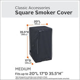 Classic Accessories Water-Resistant 20 Inch Square Smoker Grill Cover