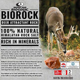 Mossy Oak BioLogic Deer Attractant Bio Rock - 100% Natural Himalayan Rock Salt - Deer Love to Lick | 8 LBS